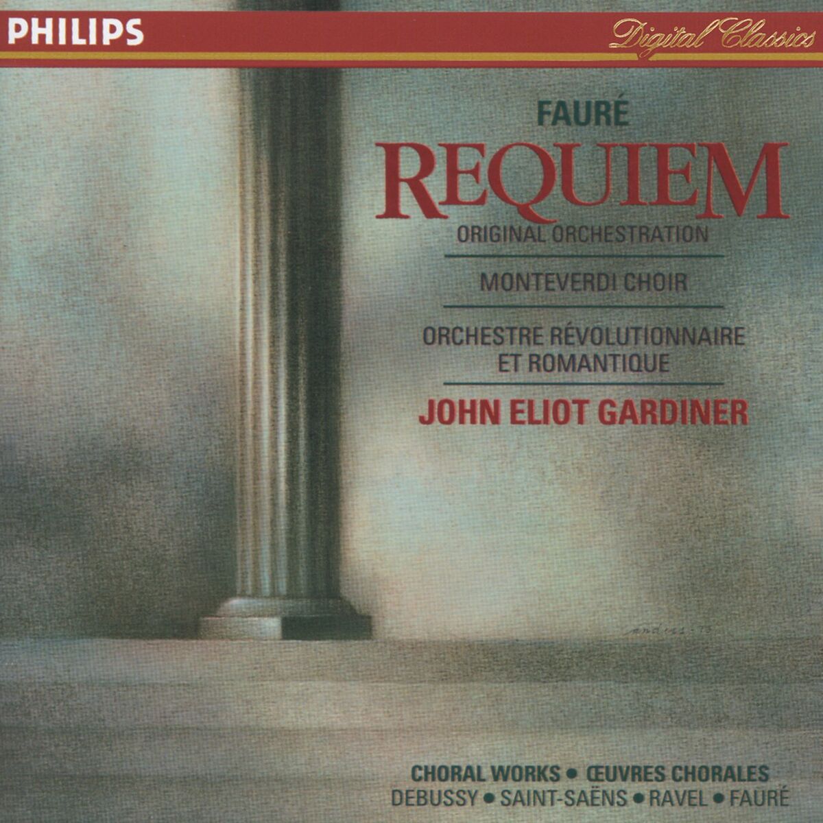Album cover of Fauré: Requiem / Debussy: Trois chansons de Charles d'Orléans / Saint-Saëns: Calme des nuits