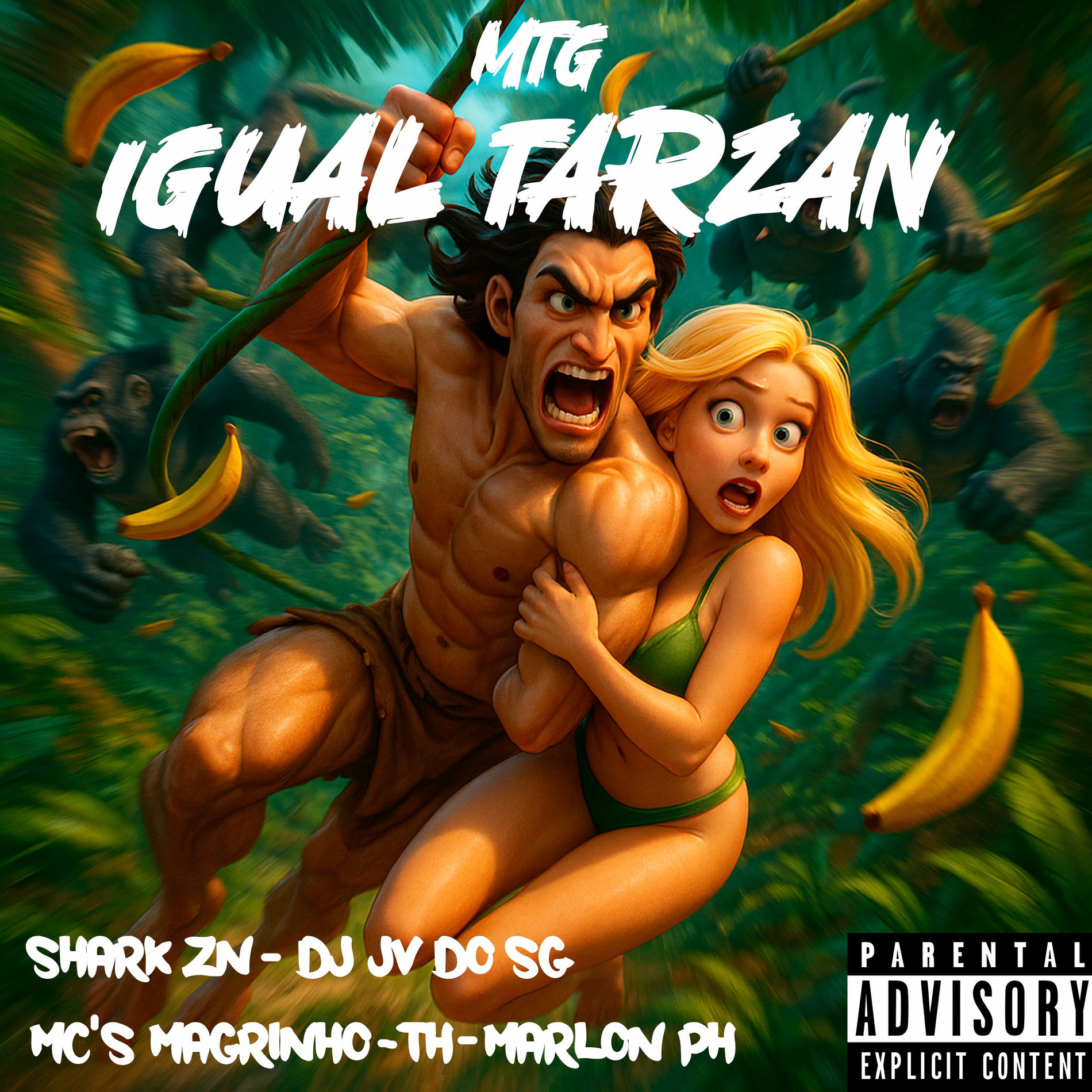 Album cover of MTG - Igual Tarzan