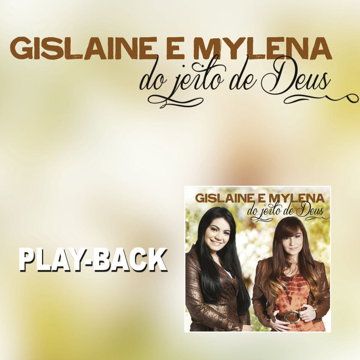 Album cover of Do Jeito de Deus (Playback)