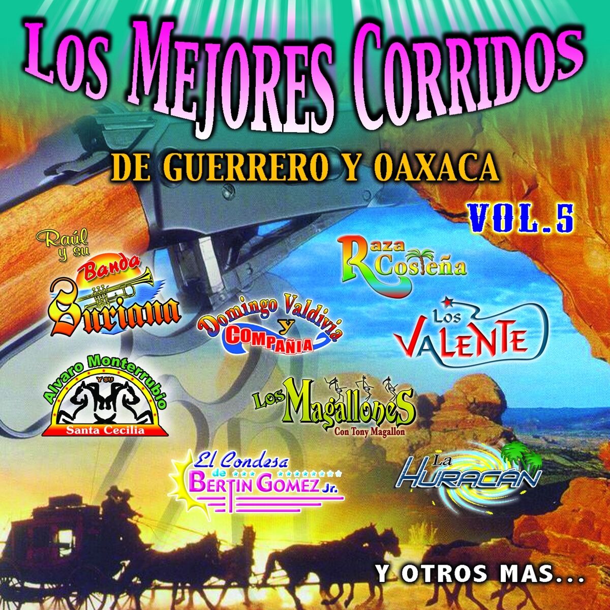 Album cover of Los Mejores Corrido de Guerrero y Oaxaca, Vol. 5