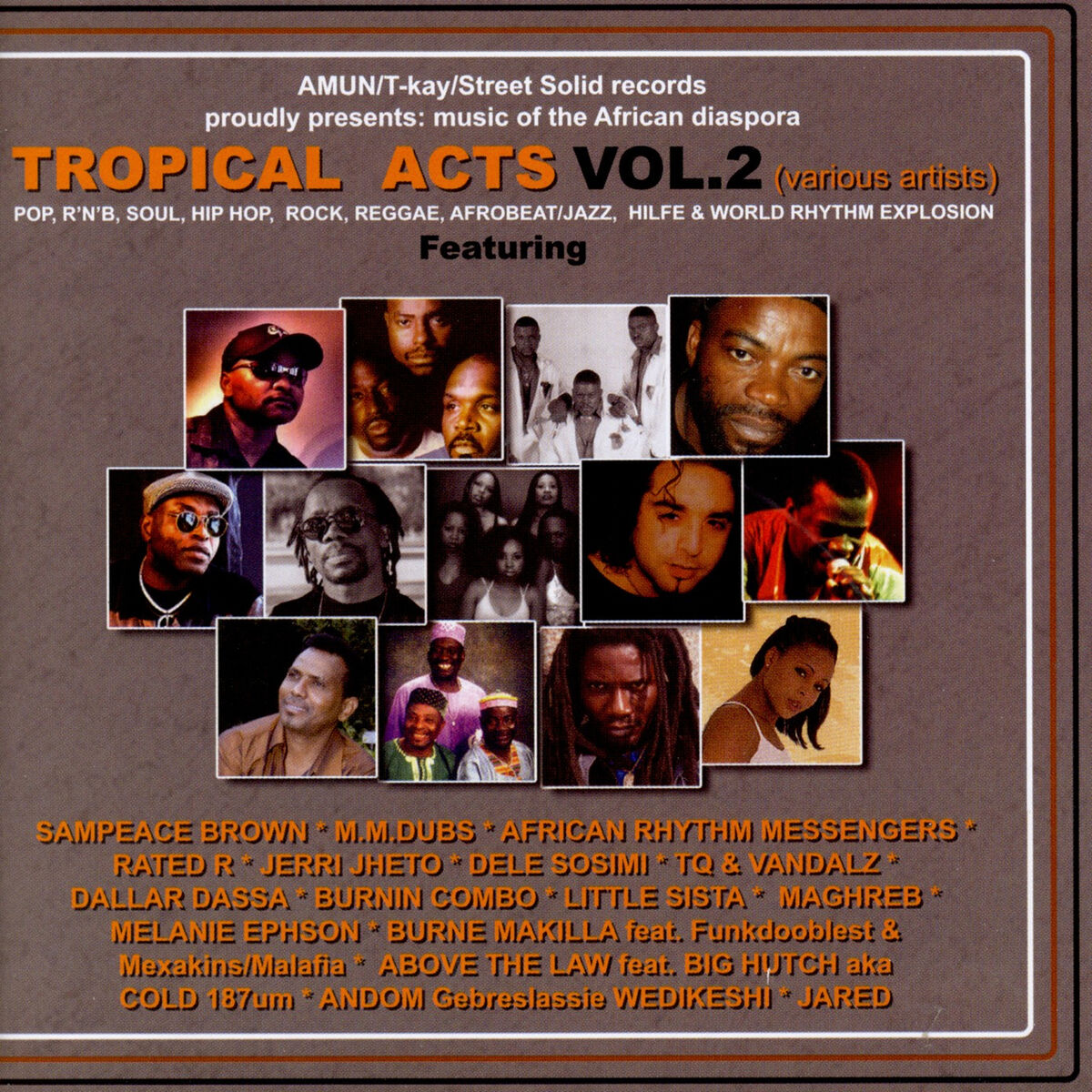 Album cover of Tropical Acts Vol. 2