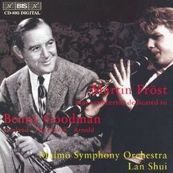 Cover of Clarinet Concertos Dedicated to Benny Goodman