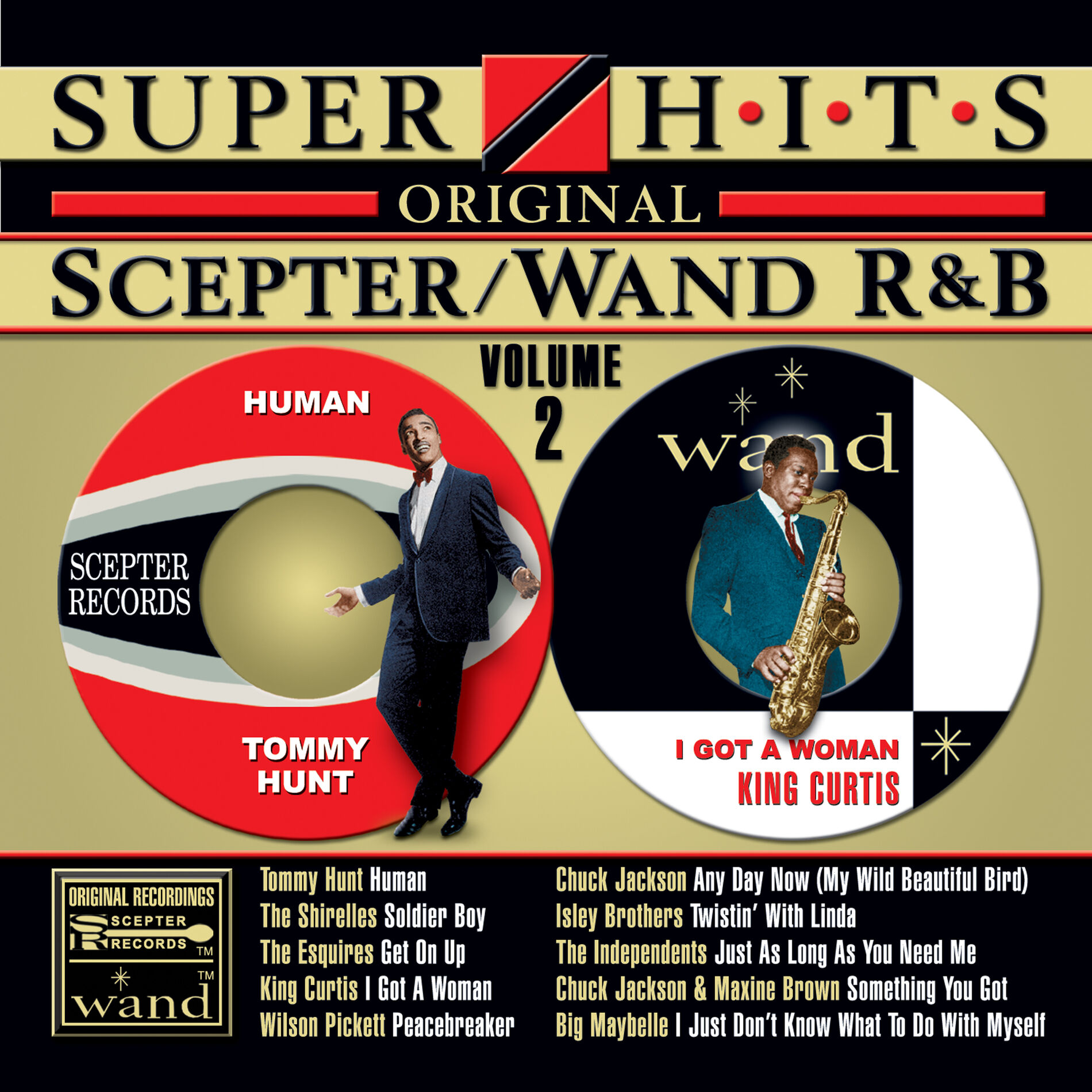 Album cover of Super Hits: Original Scepter/Wand R&B - Volume 2
