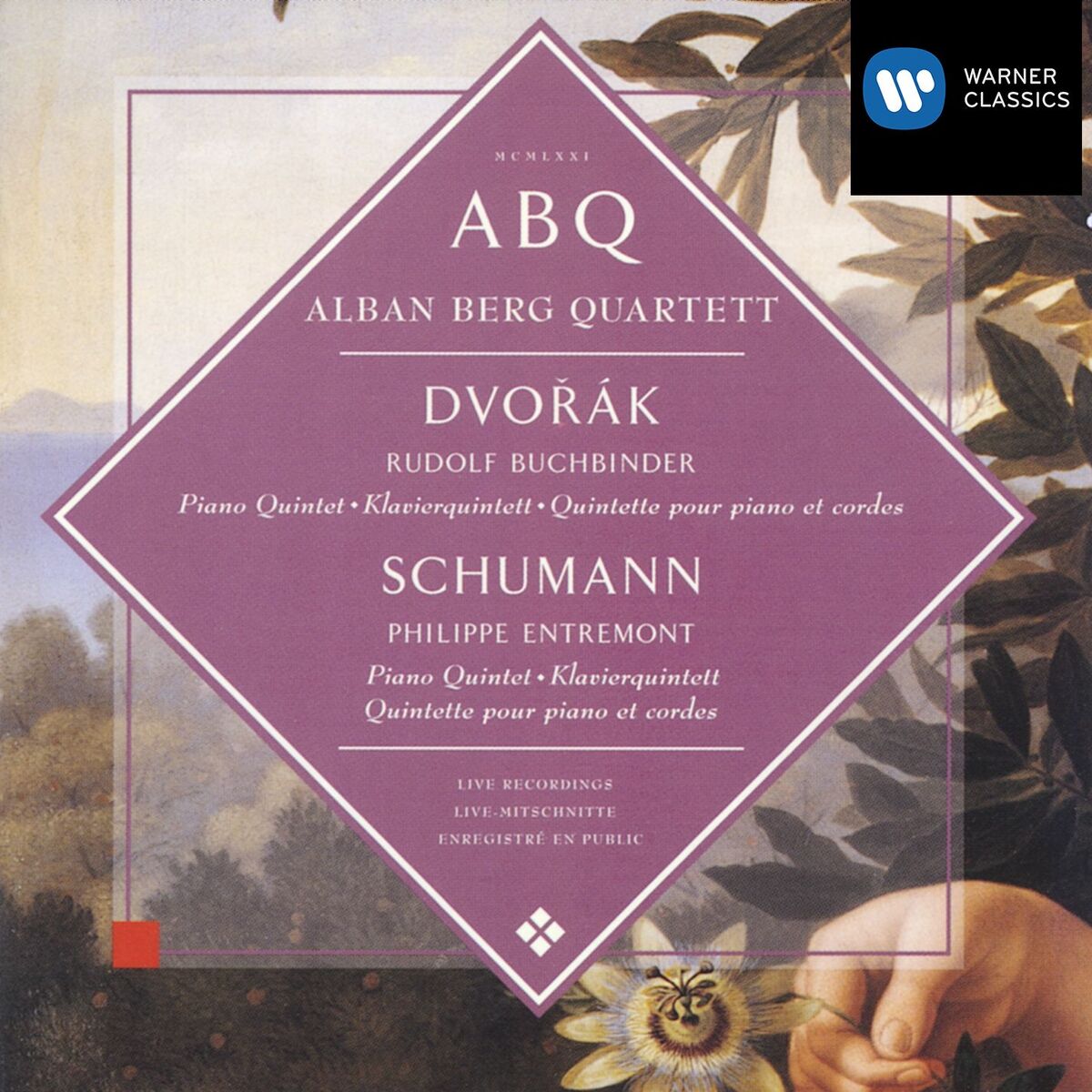 Album cover of Dvořák & Schumann: Piano Quintets