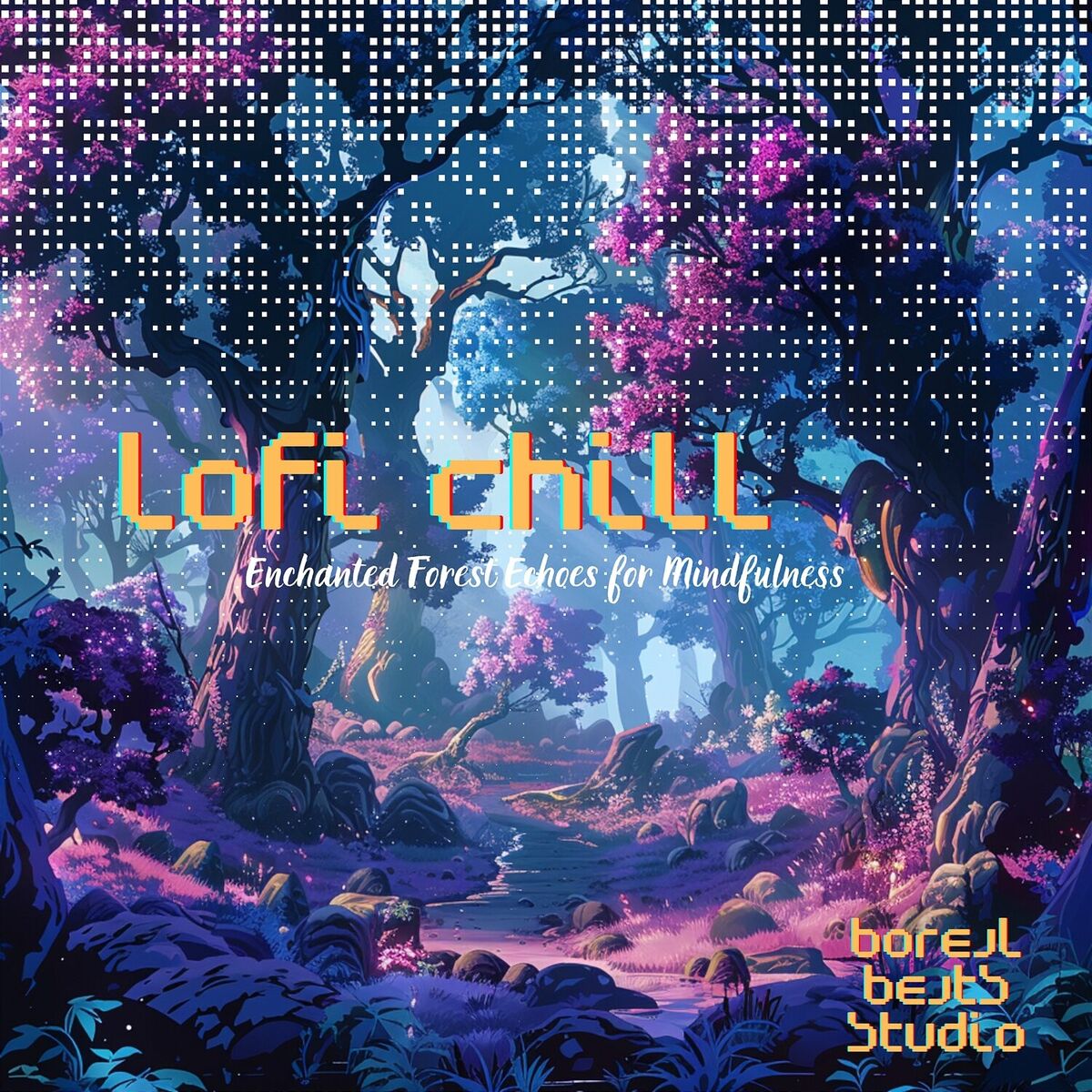 Album cover of LoFi Chill: Enchanted Forest Echoes for Mindfulness