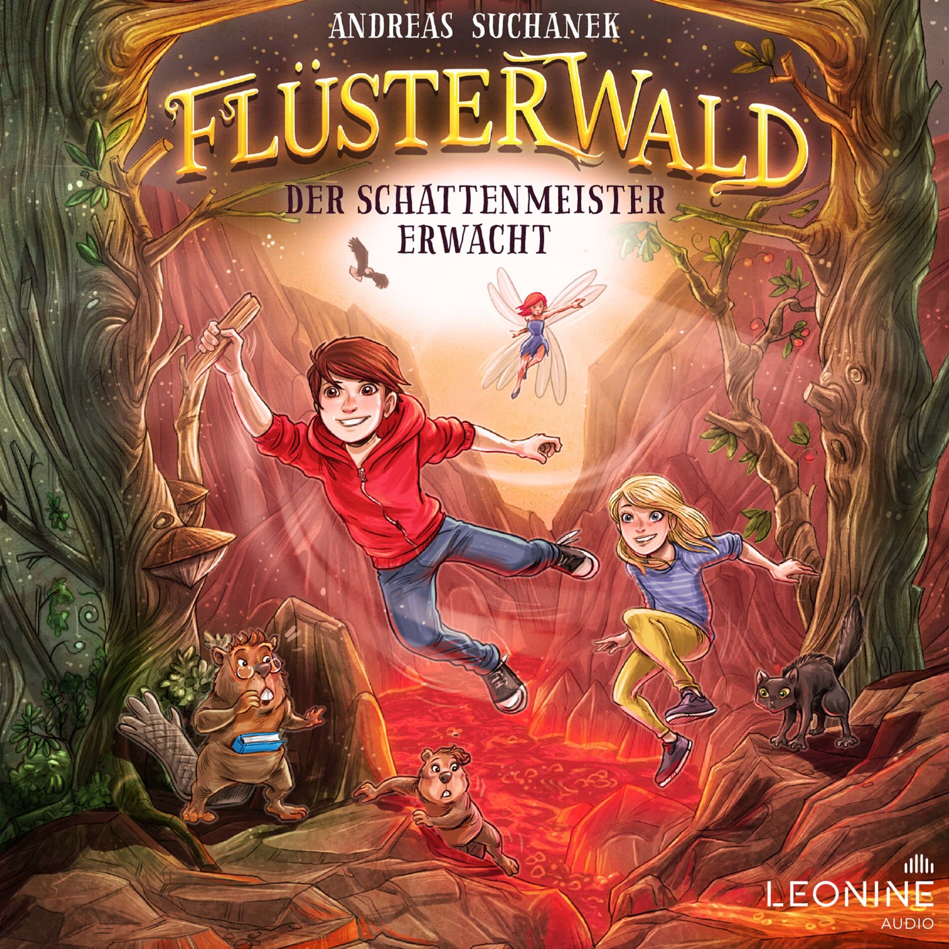 Album cover of Flüsterwald - Der Schattenmeister erwacht (Staffel I, Band 4)