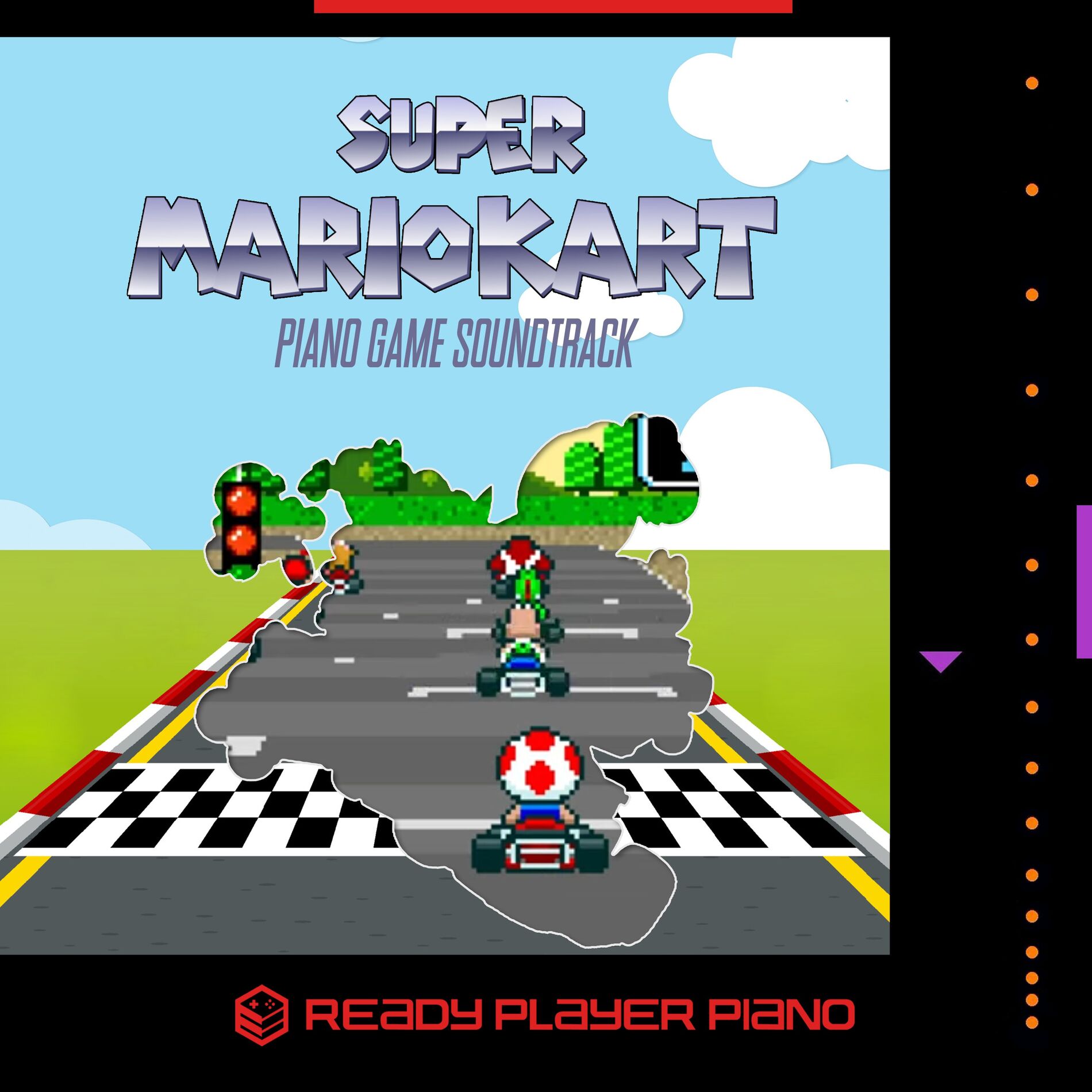 Album cover of Super MarioKart (Piano Game Soundtrack)
