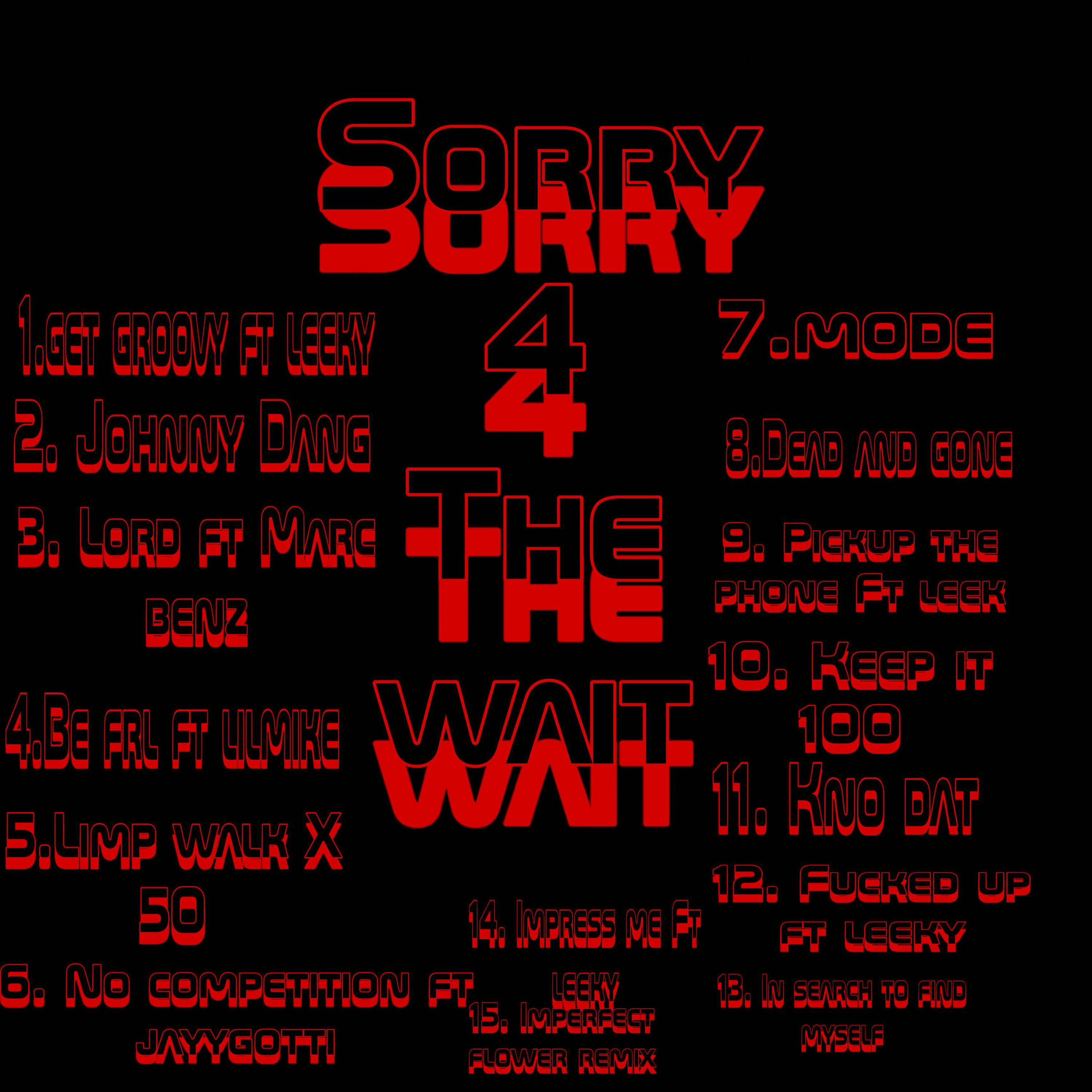 Album cover of Sorry 4 the wait (SFDW)