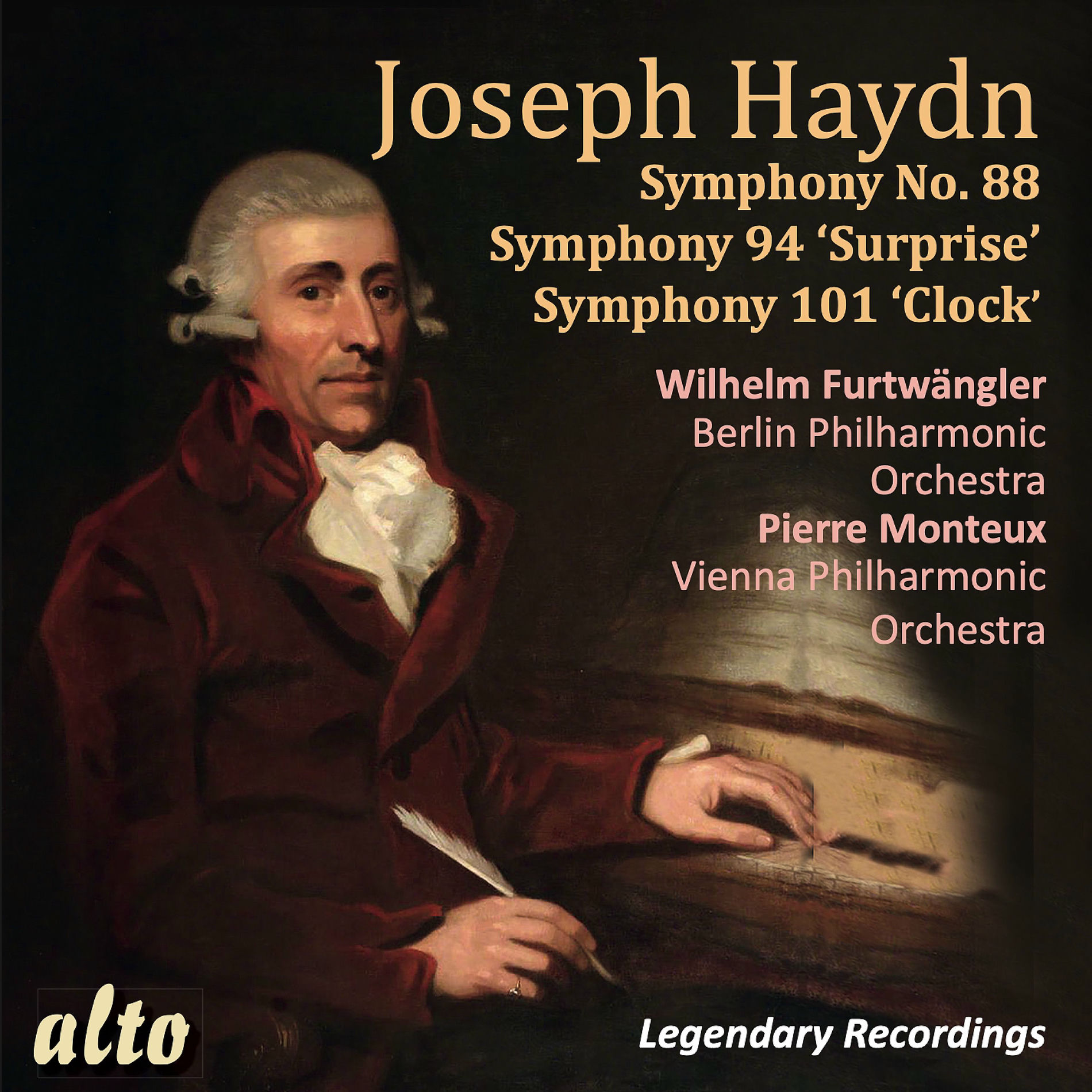 Album cover of Haydn Symphonies Nos. 88, 94 & 101 - Legendary Recordings