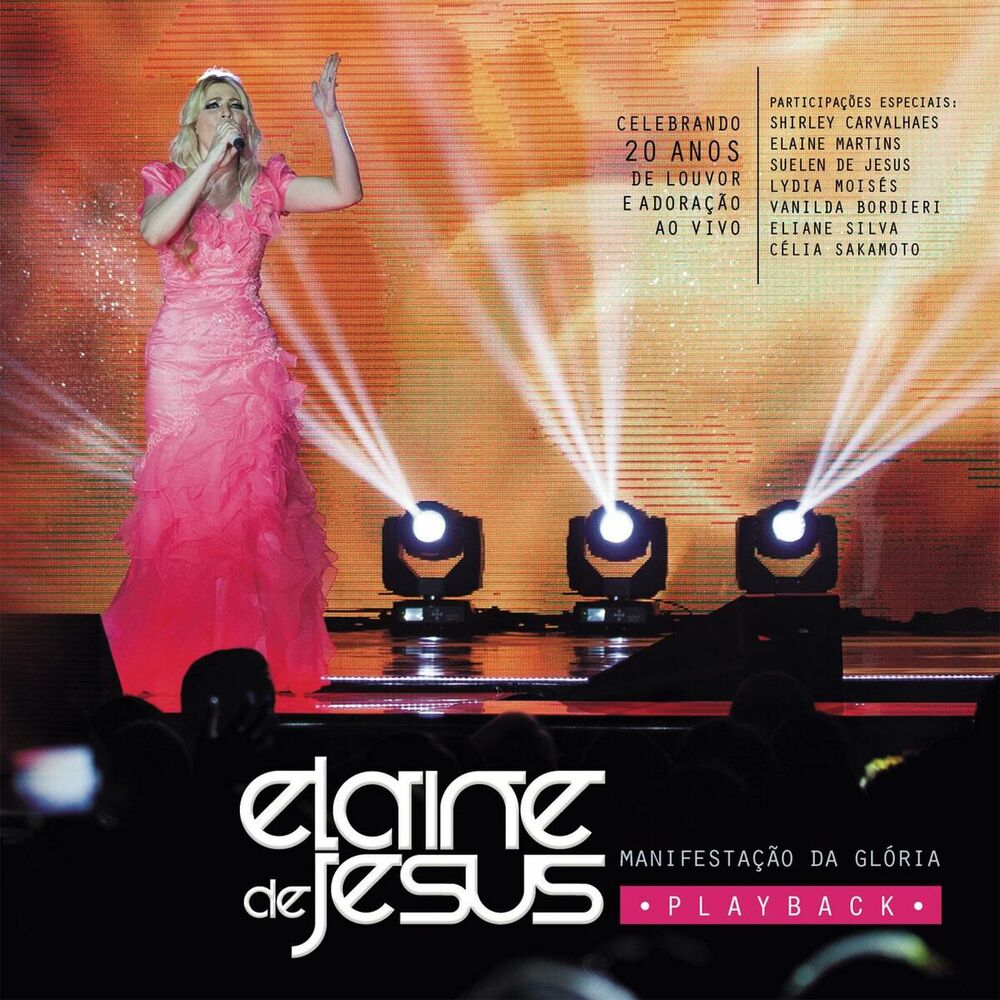 Picture of Elaine de Jesus - Manifestação da Glória (Ao Vivo) [Playback]