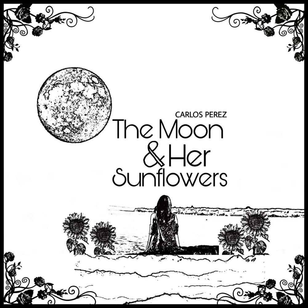Picture of The Moon and Her Sunflowers