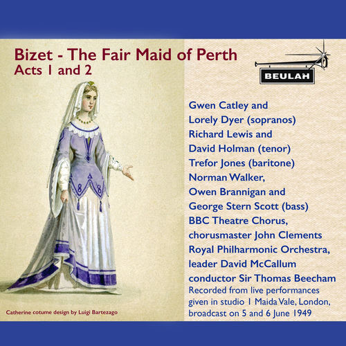 Bizet: The Fair Maid of Perth Acts 1 and 2 sleeve