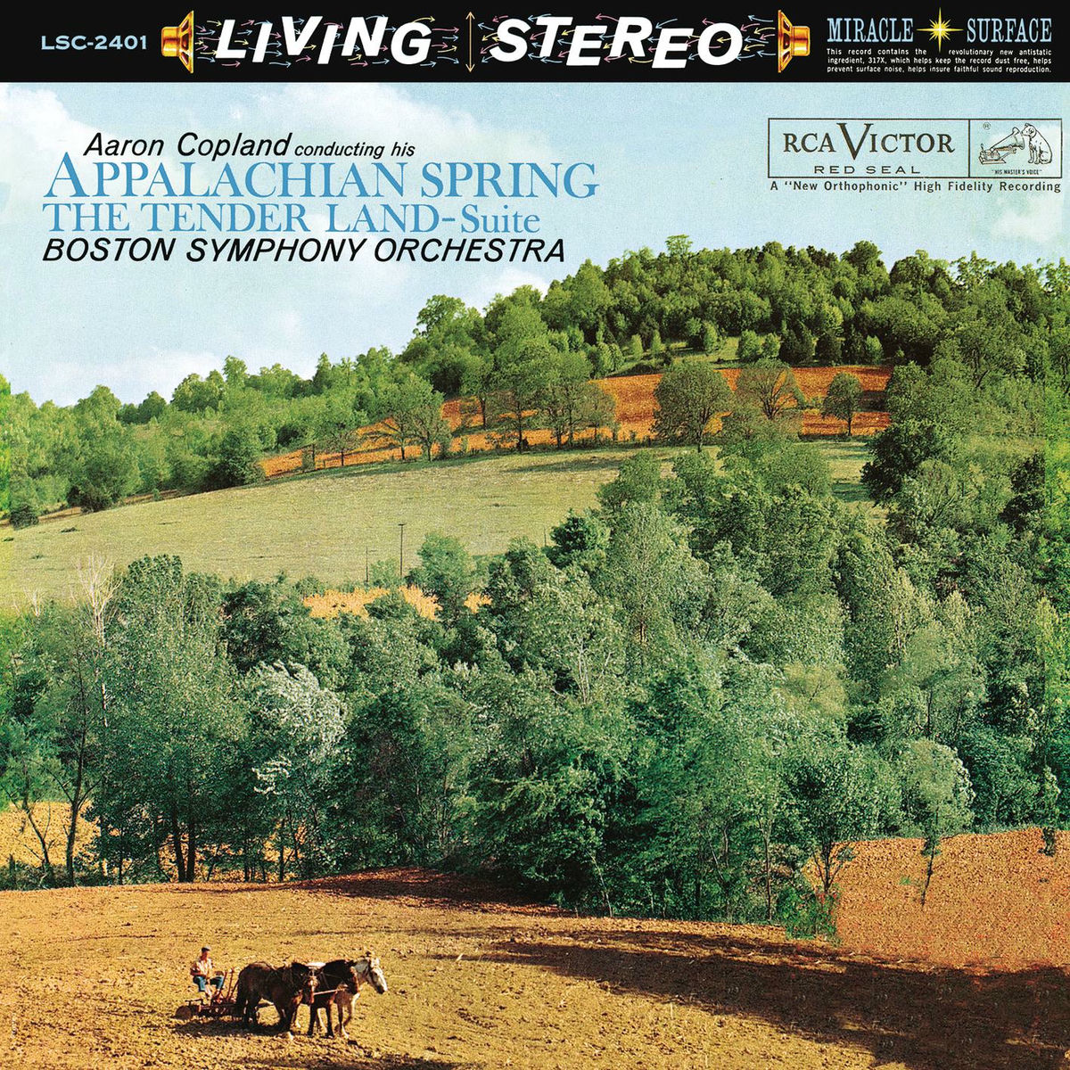 Album cover of Copland Conducts Appalachian Spring & The Tender Land - Gould Conducts Fall River Legend
