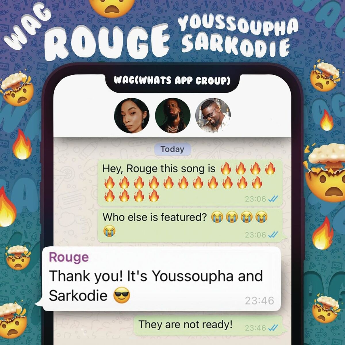 Album cover of W.A.G (feat. Sarkodie & Youssoupha)