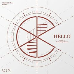 Cover of CIX 4th EP Album ‘HELLO’ Chapter Ø. Hello, Strange Dream