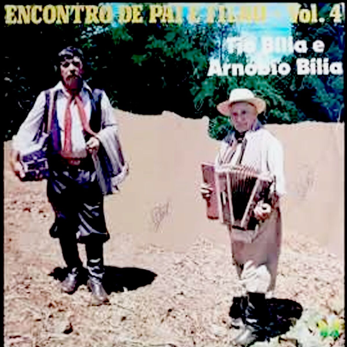 Album cover of TIO BILIA E ARNÓBIO BILIA VOL 4 - ENCONTRO DE PAI E FILHO