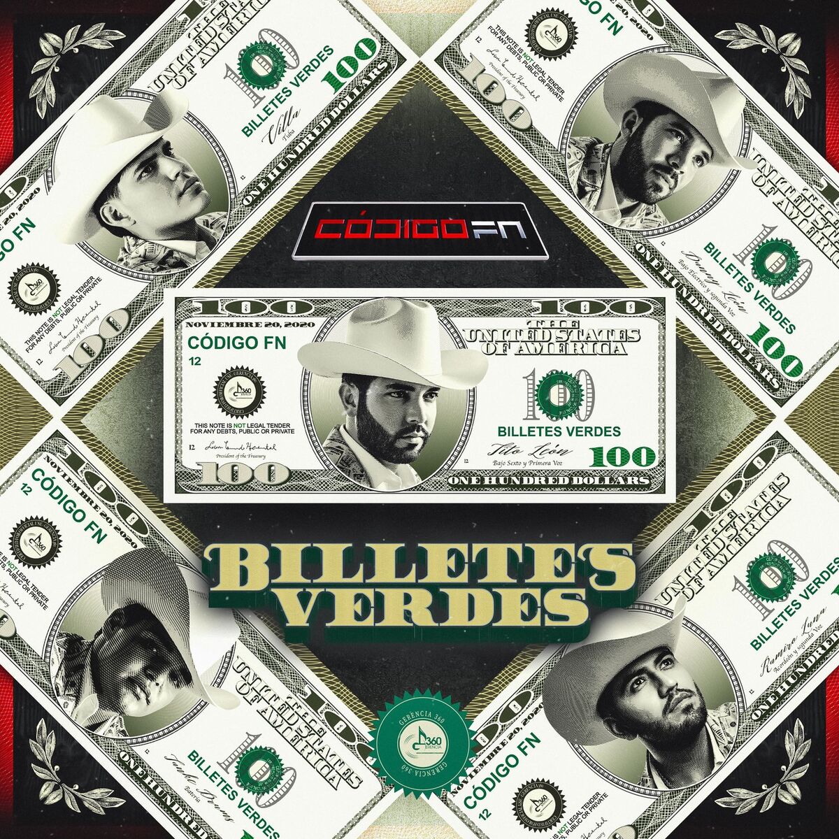 Album cover of Billetes Verdes