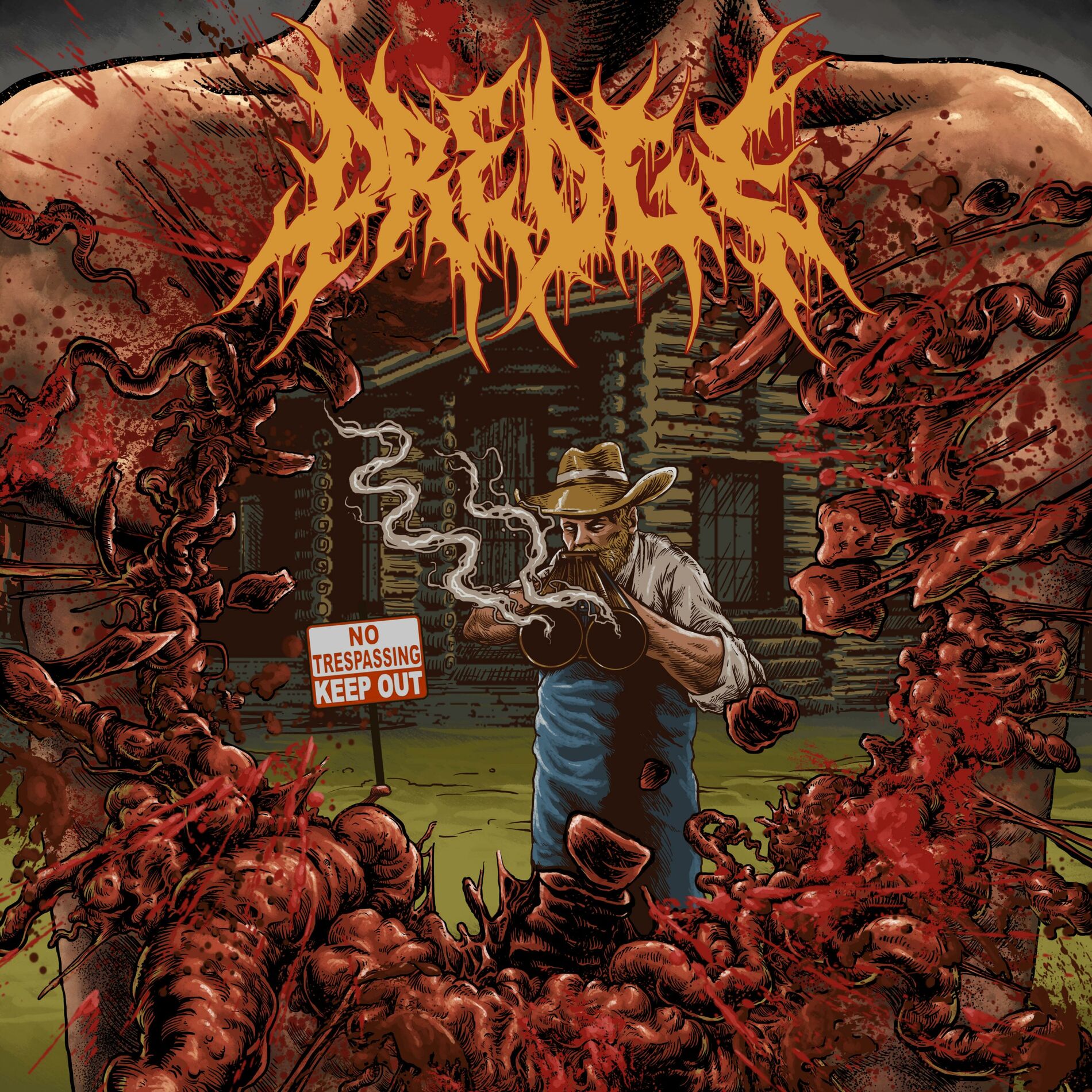 Album cover of Grain Auger Amputation (feat. PeelingFlesh)