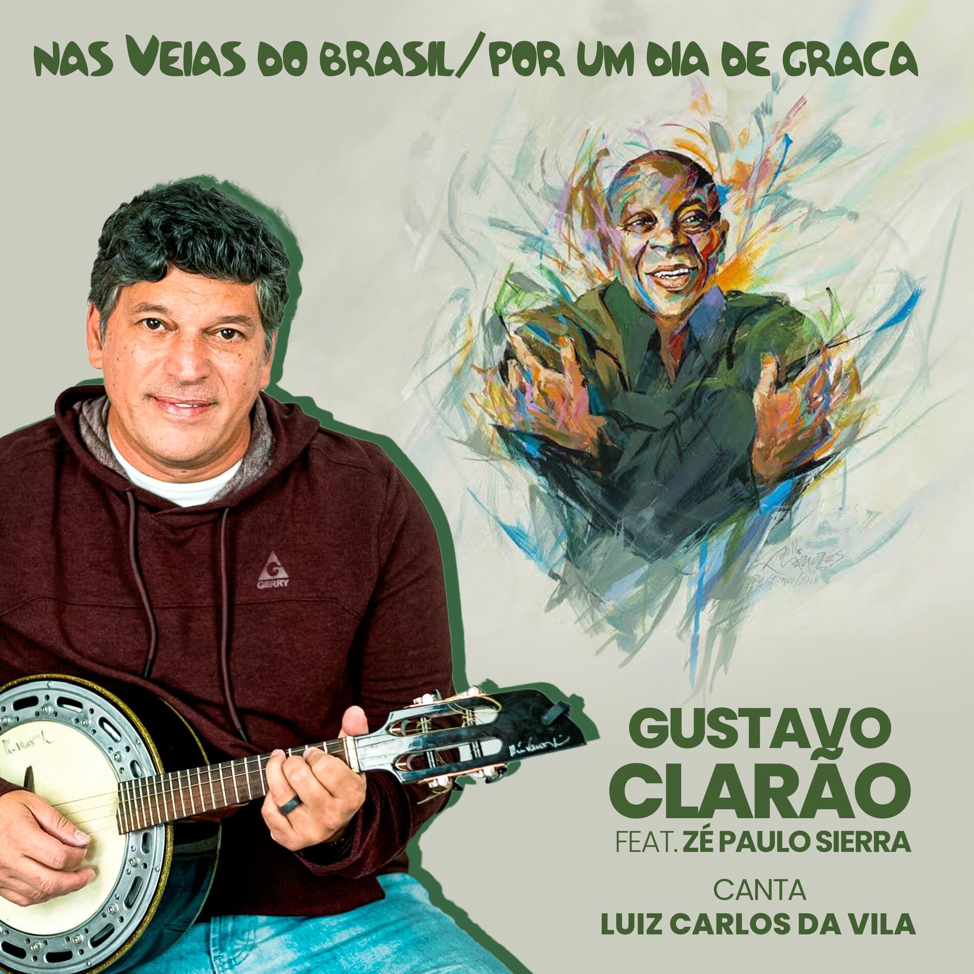 Album cover of Nas Veias do Brasil - Por Um Dia de Graça