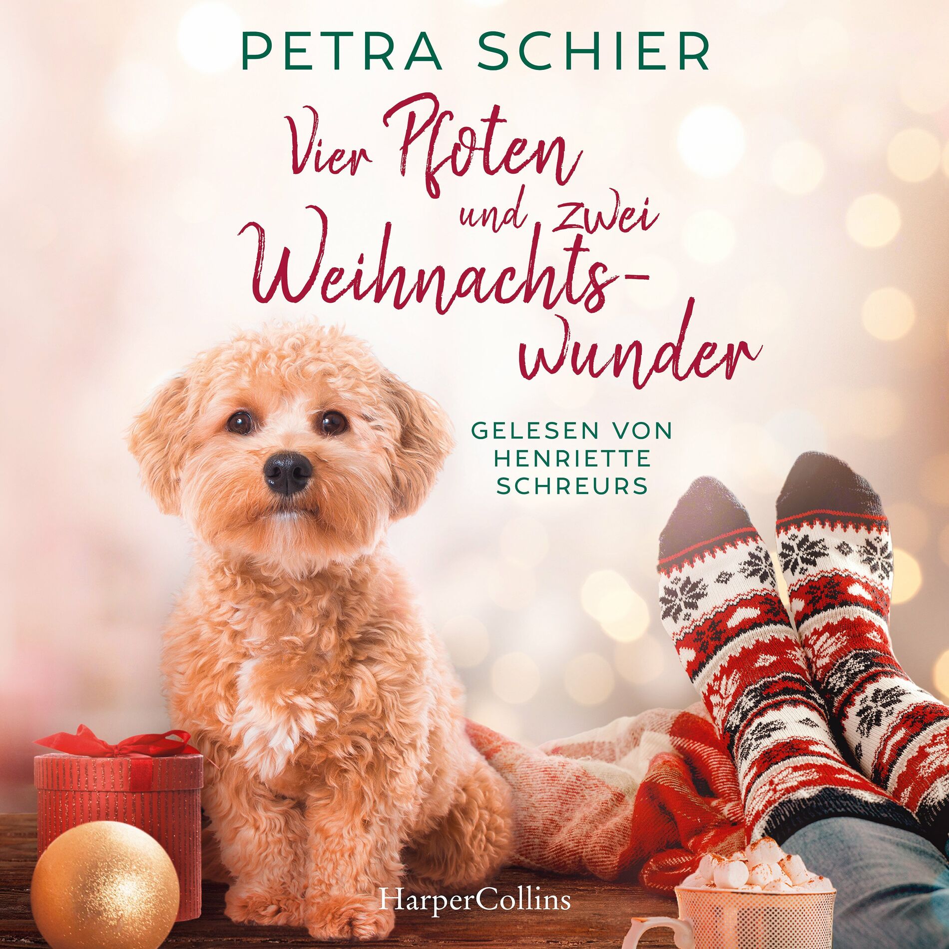 Album cover of Vier Pfoten und zwei Weihnachtswunder (Roman)