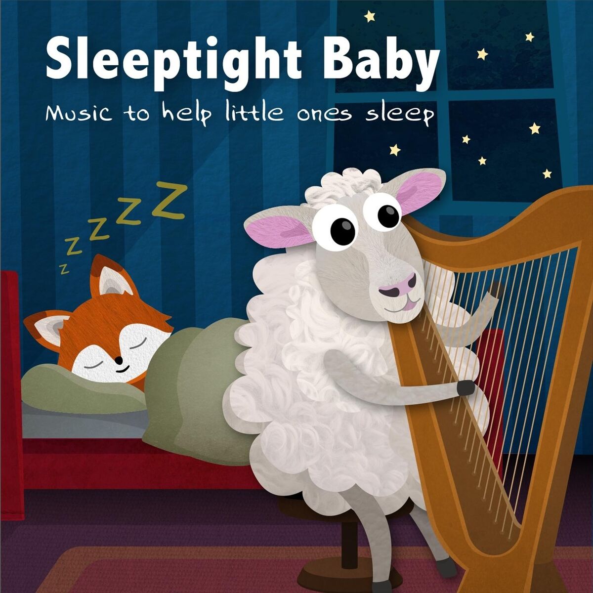 Album cover of Sleeptight Baby - Music Box and Harp Instrumentals