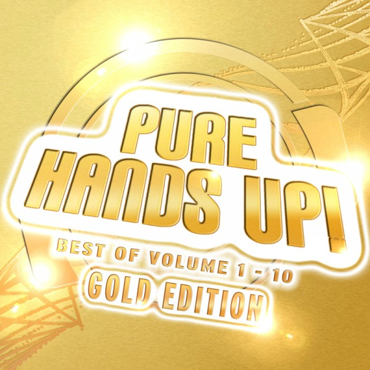 Album cover of Mental Madness Pres. Pure Hands Up! Gold Edition (Das Beste Aus 10 Volumes)
