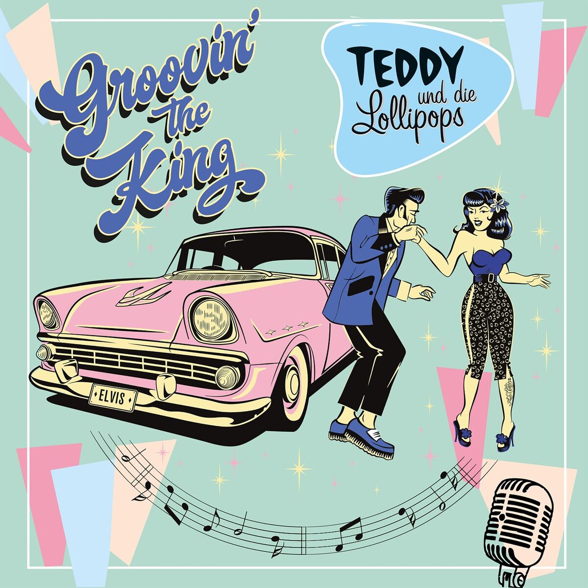 Album cover of Groovin' The King