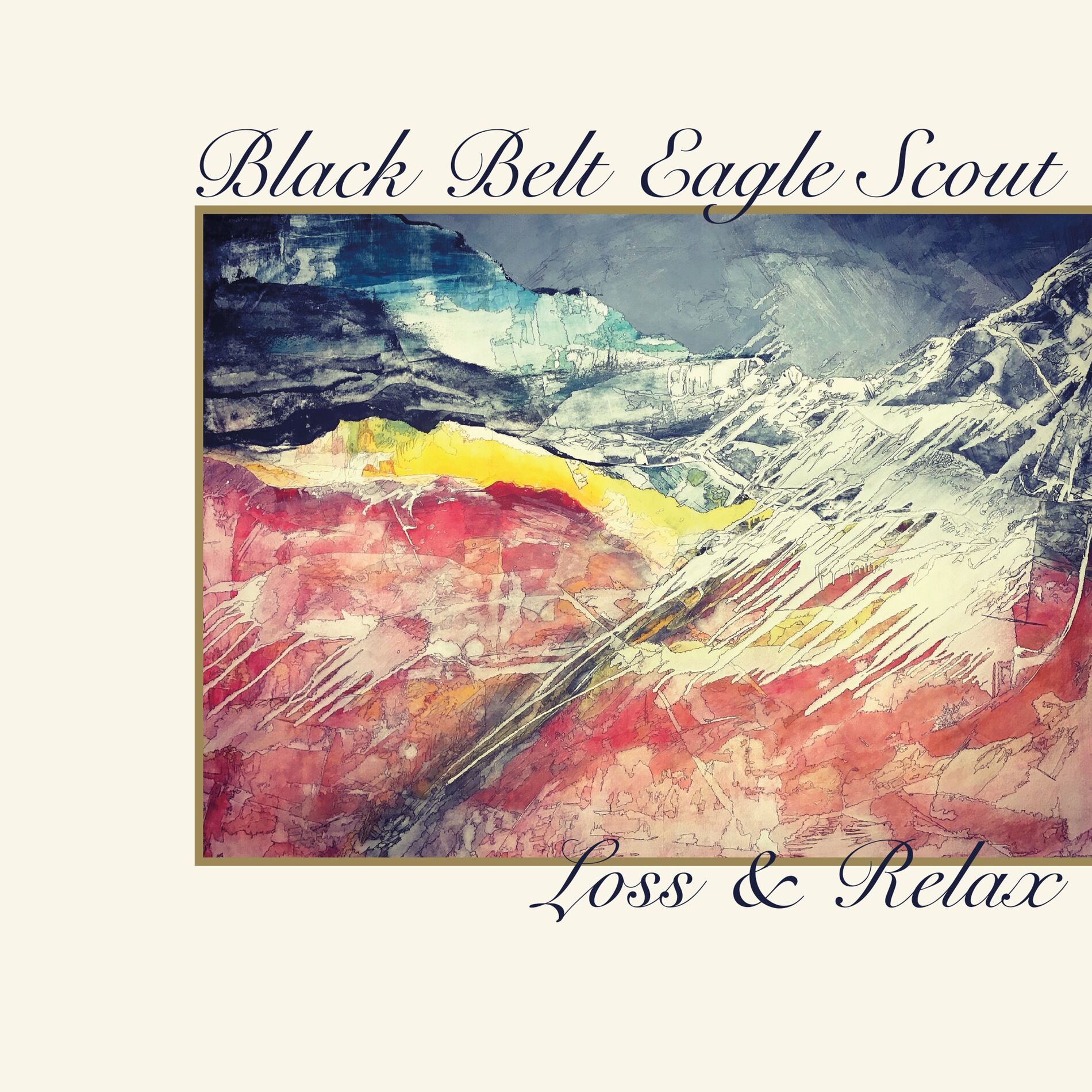 Album cover of Loss & Relax b/w Half Colored Hair