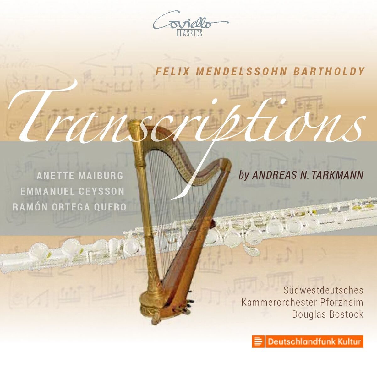 Album cover of Felix Mendelssohn Bartholdy: Transcriptions (Arr. by Andreas N. Tarkmann)