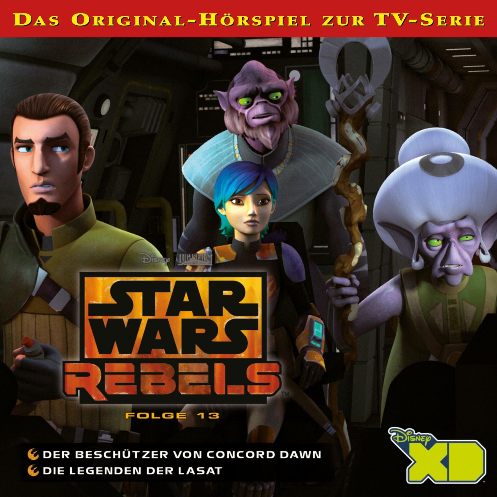 Album cover of 13: Der Beschützer von Concord Dawn / Die Legenden der Lasat (Das Original-Hörspiel zur Star Wars-TV-Serie)
