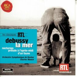 Cover of Debussy: La Mer, Nocturnes, Printemps...