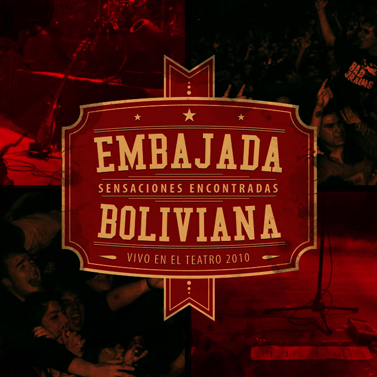 Album cover of Sensaciones Encontradas (En Vivo)