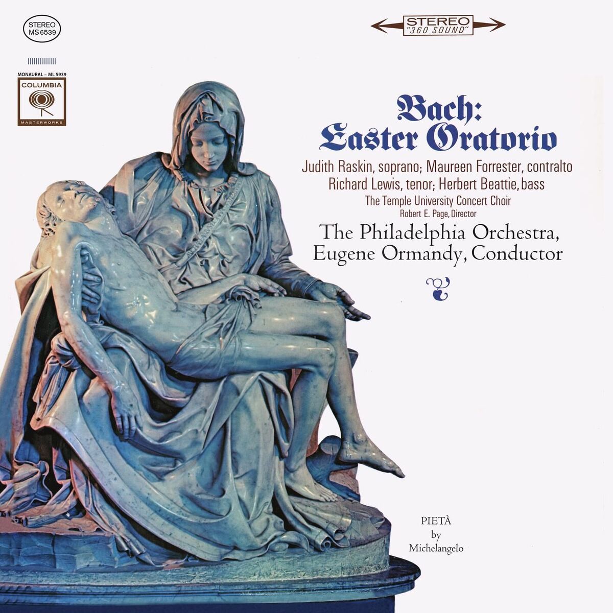 Album cover of Bach: Osteroratorium, BWV 249