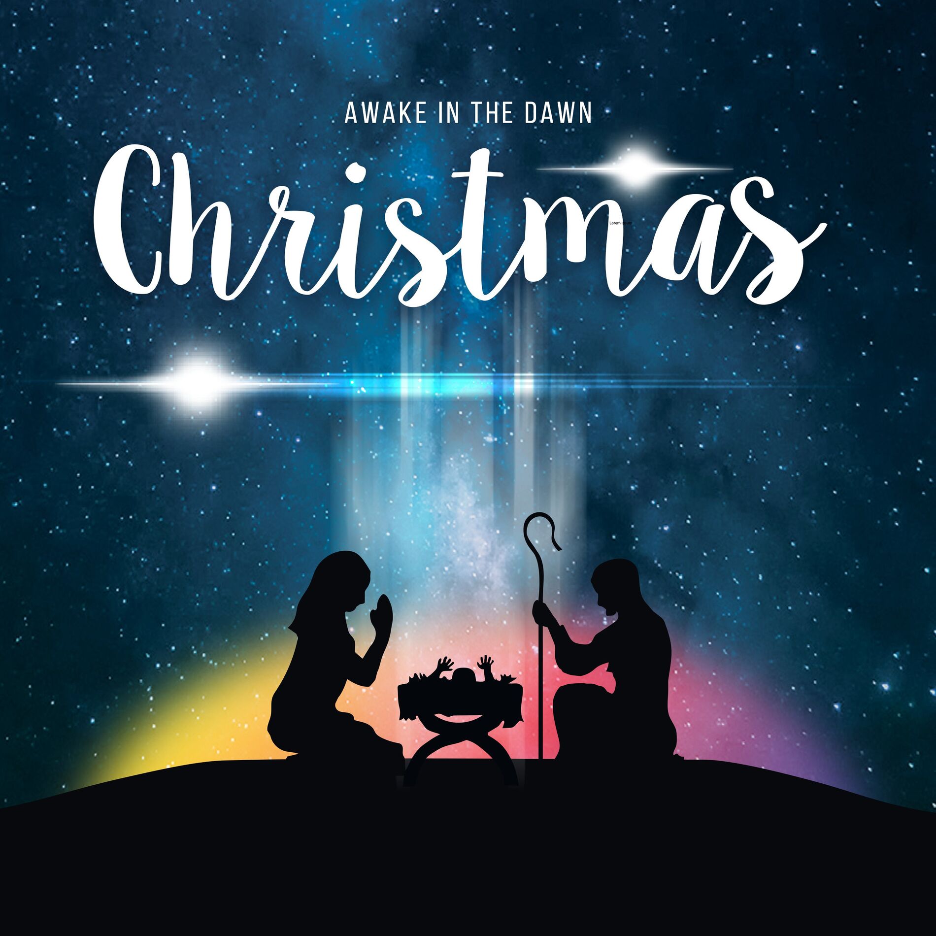 Album cover of Awake in the Dawn Christmas