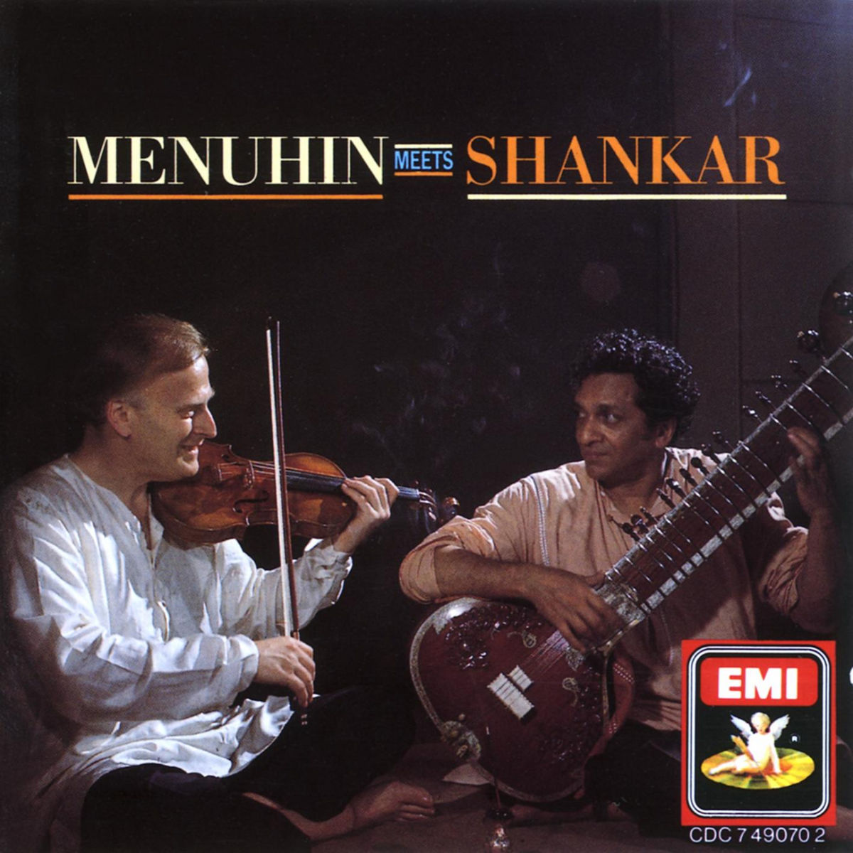Album cover of Menuhin Meets Shankar