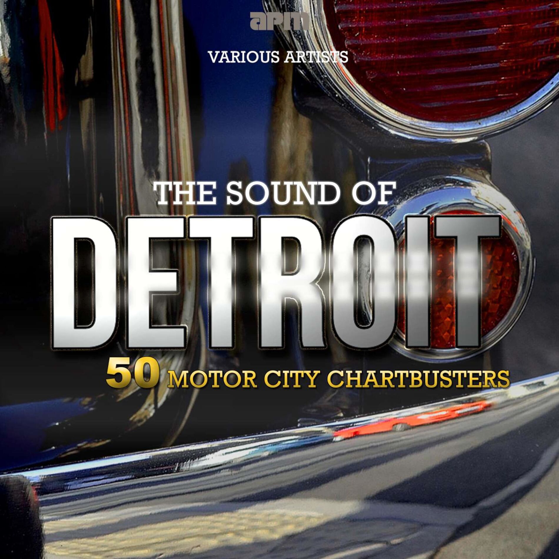 Album cover of The Sound of Detroit - 50 Motor City Chartbusters