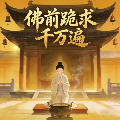 佛前跪求千万遍