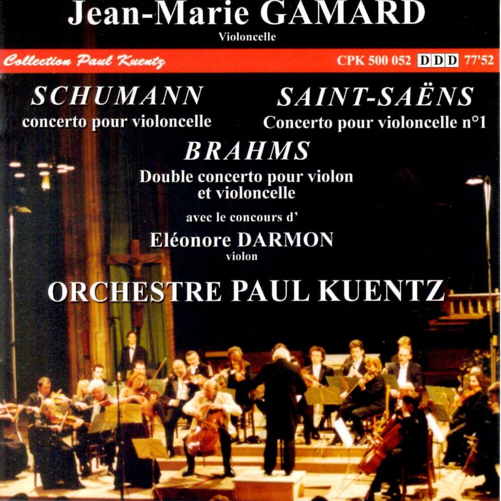 Picture of Schumann, Saint-Saëns & Brahms: Concerto pour violoncelle, Op. 129