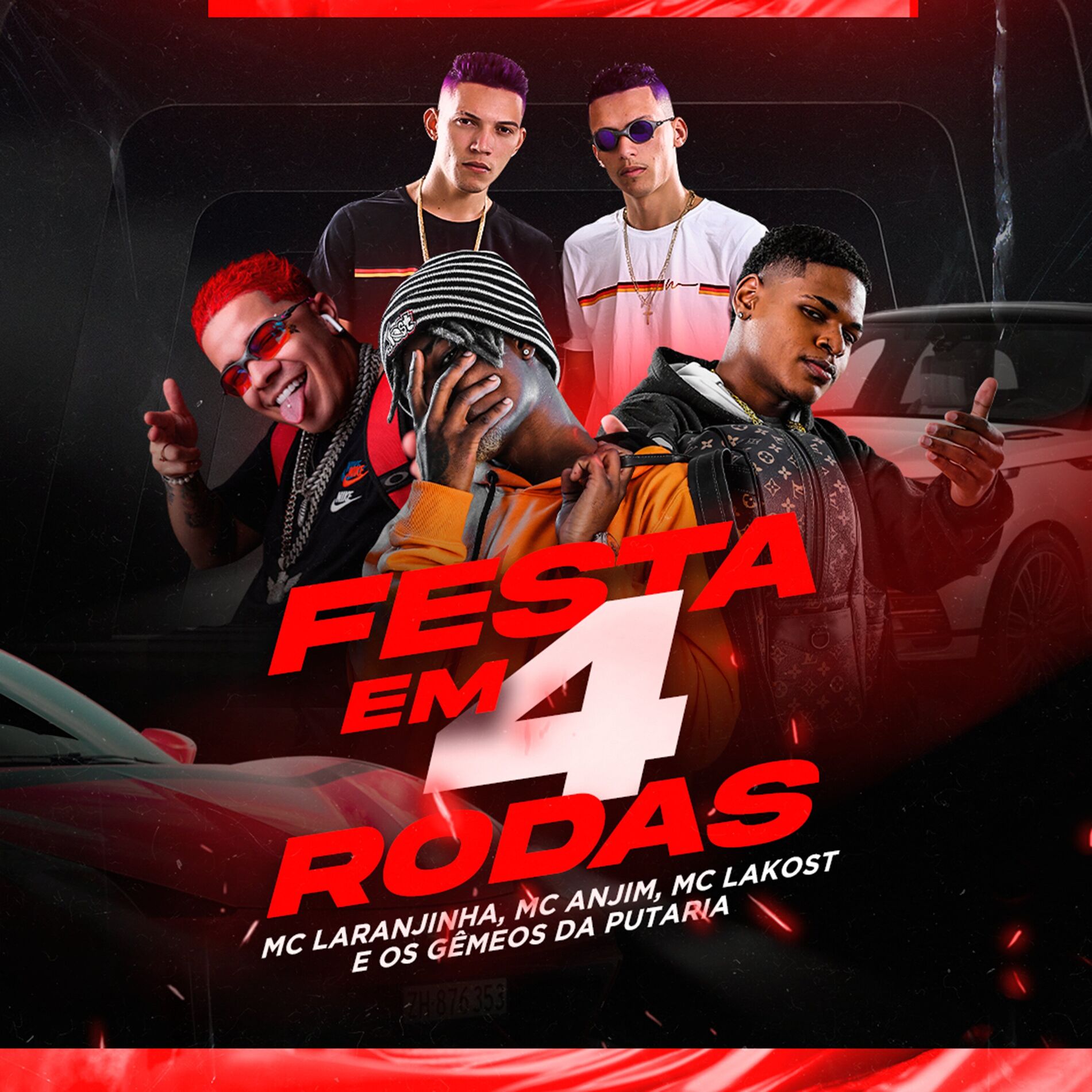 Album cover of Festa em 4 Rodas