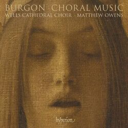 Cover of Burgon: Nunc dimittis, Short Mass & Other Choral Music