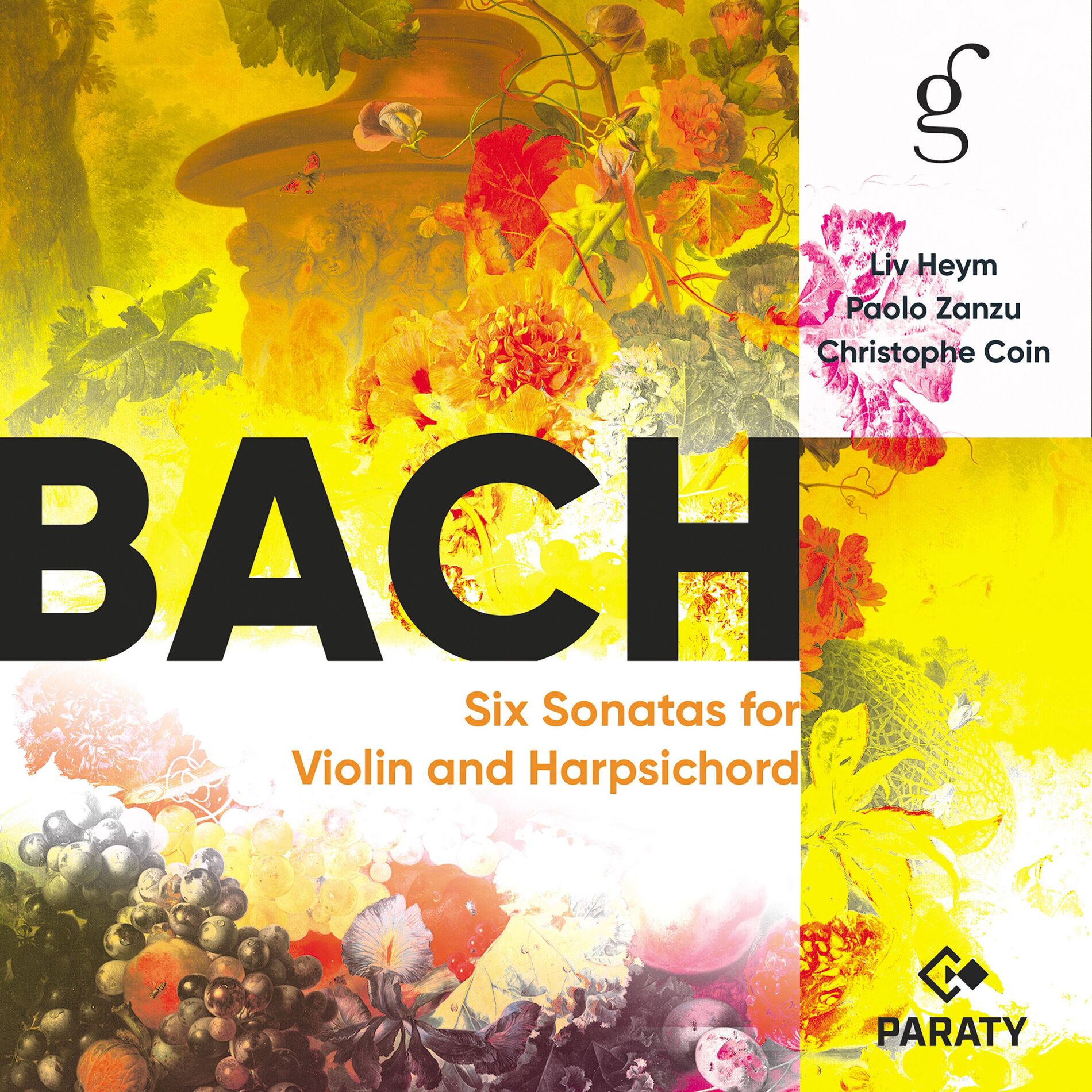 Album cover of Bach: Six Sonatas for Violin and Harpsichord