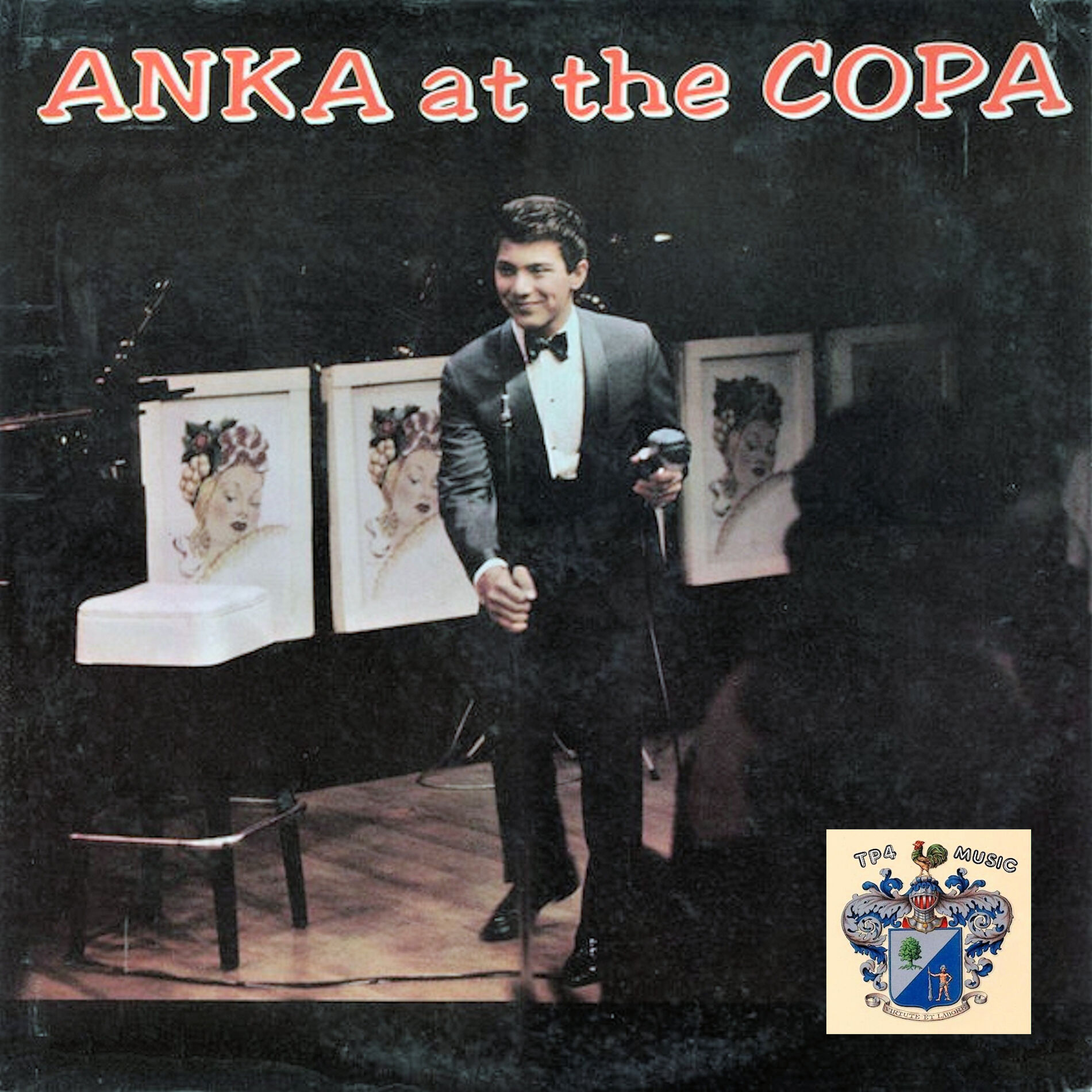 Album cover of Anka at the Copa