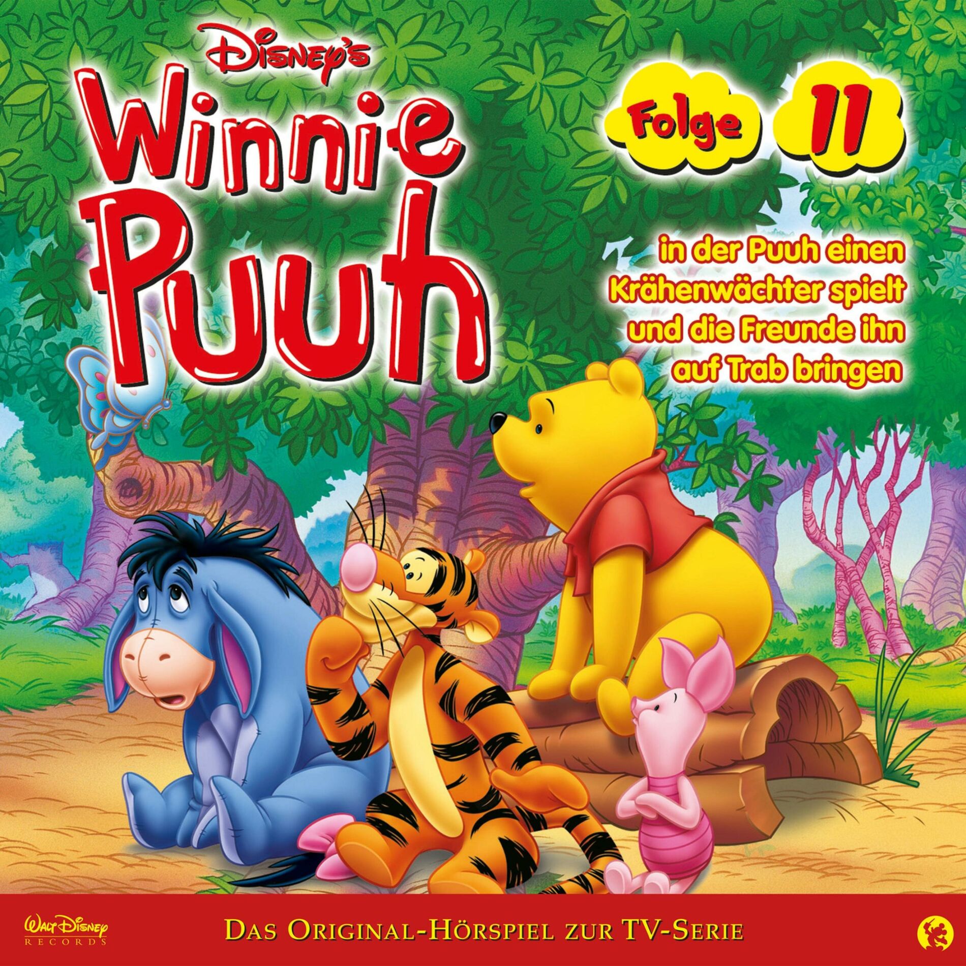 Album cover of 11: Winnie Puuh in der Puuh einen Krähenwächter spielt und die Freunde ihn auf Trab bringen (Hörspiel zur Disney TV-Serie)