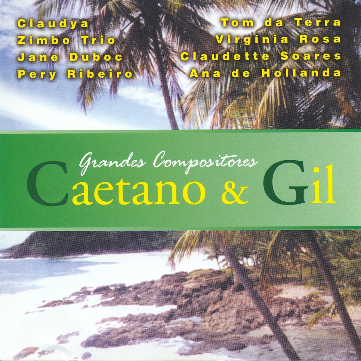 Album cover of Grandes Compositores: Caetano E Gil