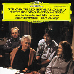 Cover of Beethoven: Triple Concerto; Overtures