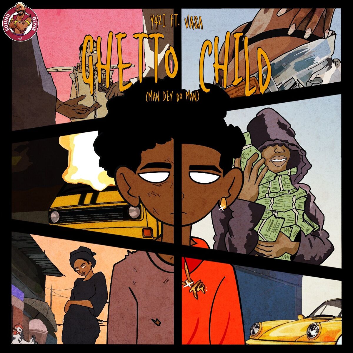 Album cover of Ghetto Child (Man Dey Do Man) [feat. VASA]