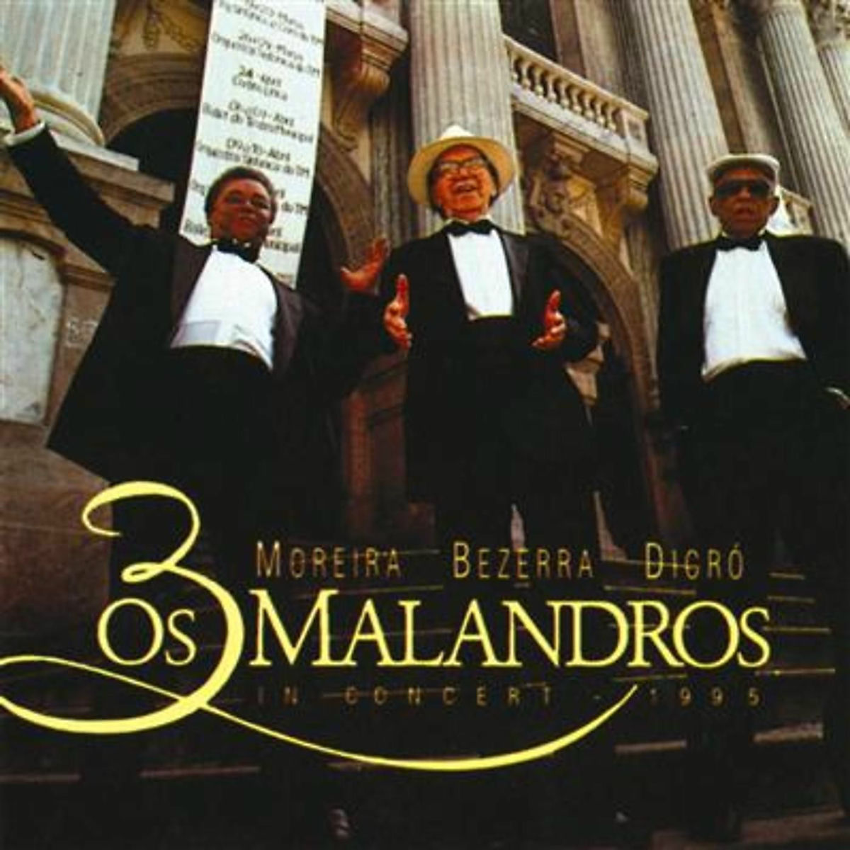 Album cover of Os 3 Malandros In Concert
