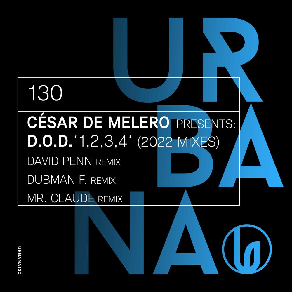 Picture of 1, 2, 3, 4 (César de Melero presents D.O.D.) (2022 Mixes)