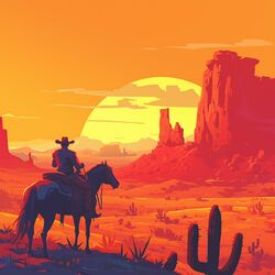 Cover of The Lofi Wild West