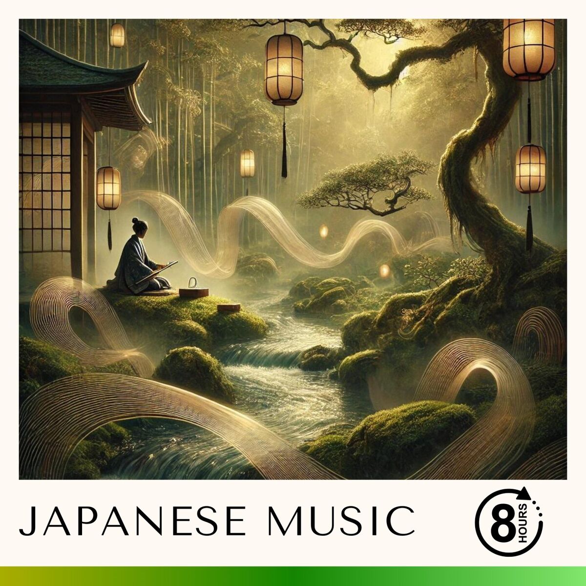 Album cover of 8 Hours of Zen Japanese Music for Meditation, Sleep, Relaxation